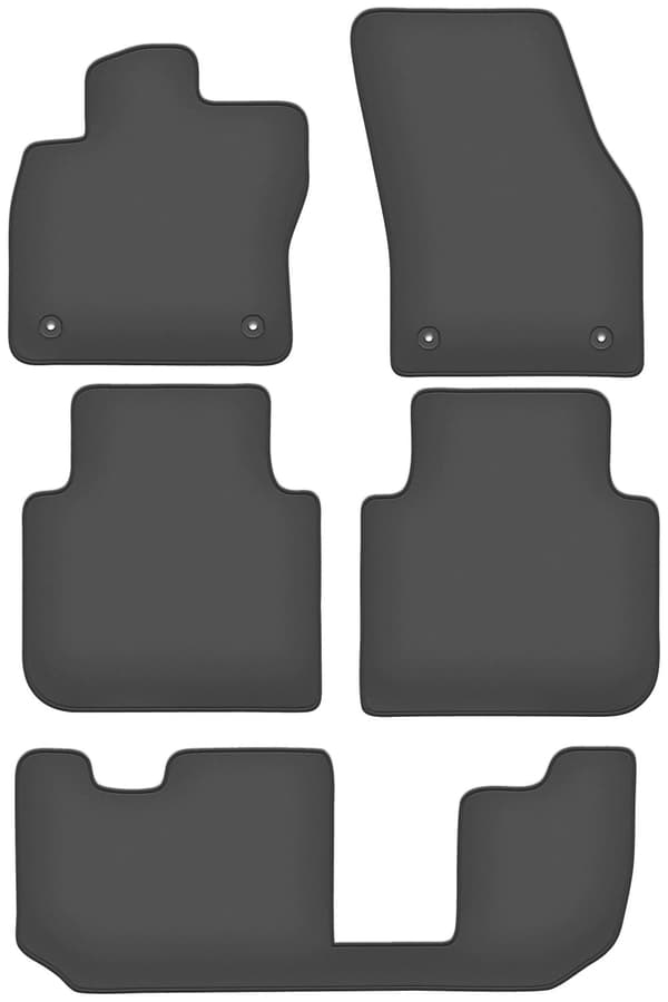 Premium bilmattor för: Volkswagen Tiguan Allspace 7 personer (2017-)