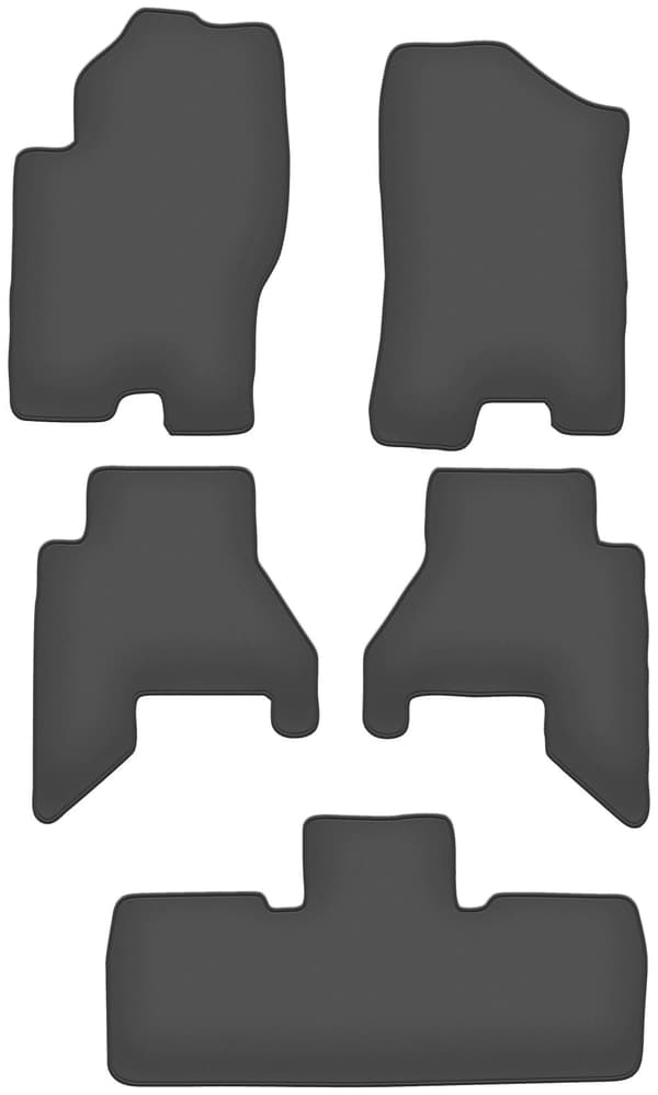 Premium bilmåtter til: Nissan Pathfinder 7os (før facelift) (2005-2010)