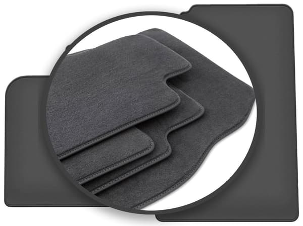 Premium bilmåtter til: Smart ForTwo II hatchback (2007-2014)