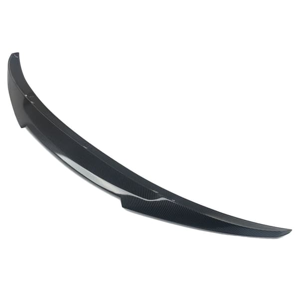 Bakvinge Bagagerum Spoiler Lip, Kolfiberlook, Hållbart ABS-material,Kolfiberutseende