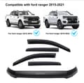 Pikkukuva 2 / 2: Aurinkosateensuoja Ford Rangerille, kestävä ABS-rakenne, helppo asennus,2015-2022