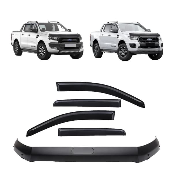 Solregnbeskyttelse til Ford Ranger, Holdbar ABS-konstruktion, Nem installation,2015-2022