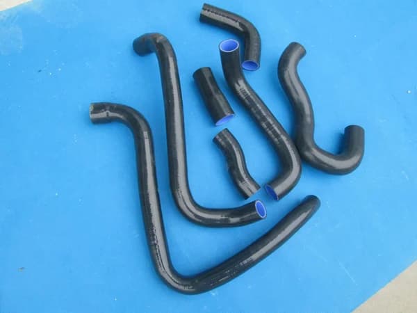 Silicone Radiator Slange, Højtemperaturmodstand, Holdbar Konstruktion,SORT