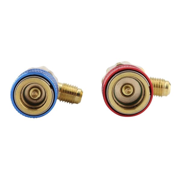 Pari R134a auton ilmastointilaitteen fluoriliittimiä pikaliittimiä R134a kylmäaineliittimiä