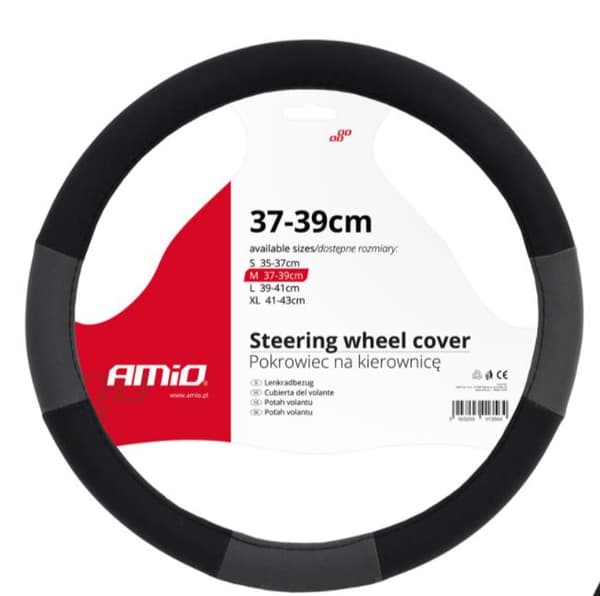 AMIO RATBEDRÆK M (37-39CM) SORT-GRÅ