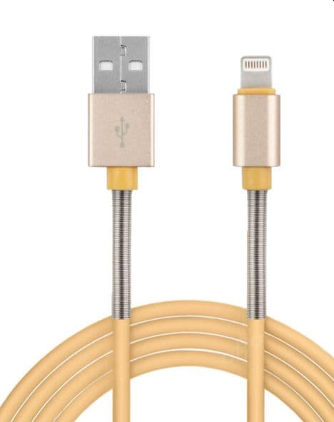 AMIO USB LIGHTNING IPHONE IPAD LADDNINGSKABEL 2.4A