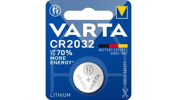 VARTA BATTERI PROFESSIONEL ELEKTRONISK CR 2032 BLISTER 1 STK. (PRIS PR. STK./SALG I PORTIONER AF 10 STK.)