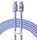 Miniatyrbillede 3 af 3: BASEUS USB-C TIL USB-C OPLADNINGSKABEL 100W, 1,2M (LILLA)