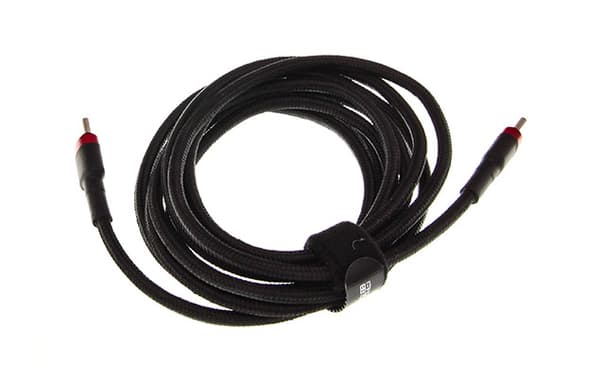 BASEUS USB-C TIL USB-C OPLADEKABEL, QC 3.0, PD 2.0, 100W, 5A, 2M (RØD-SORT)
