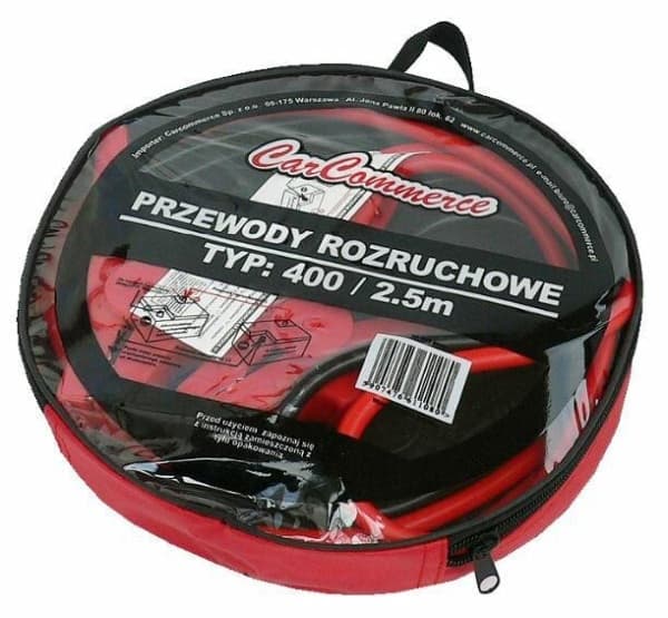 BILERHANDLEBOOSTKABLER 400 A - 2,5 M