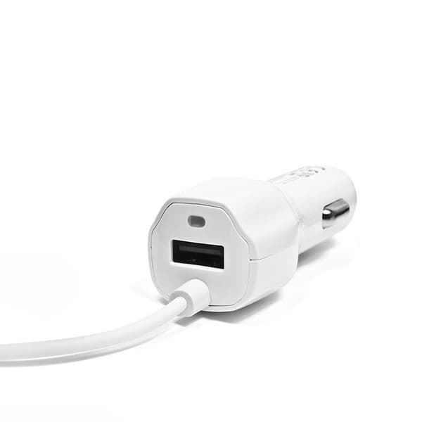 TKN-CONNECT BILOPLADER MICRO USB/ EKSTRA USB HVID