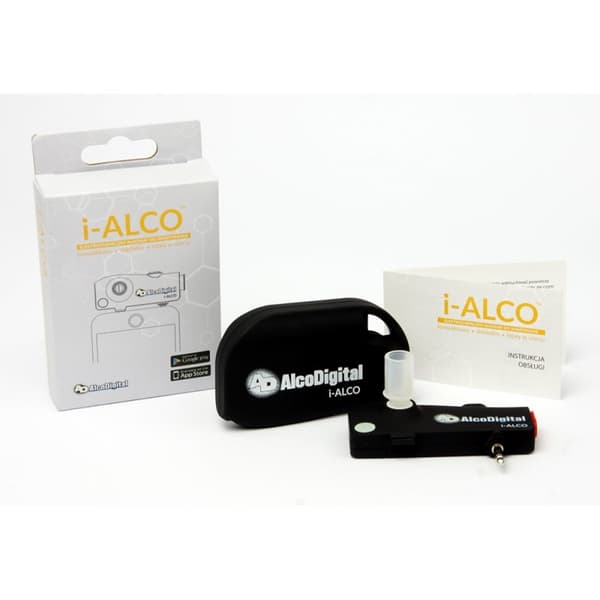 AlcoDigital i-ALCO - Elektrokemisk alkometer til smartphone (Android / iOS)