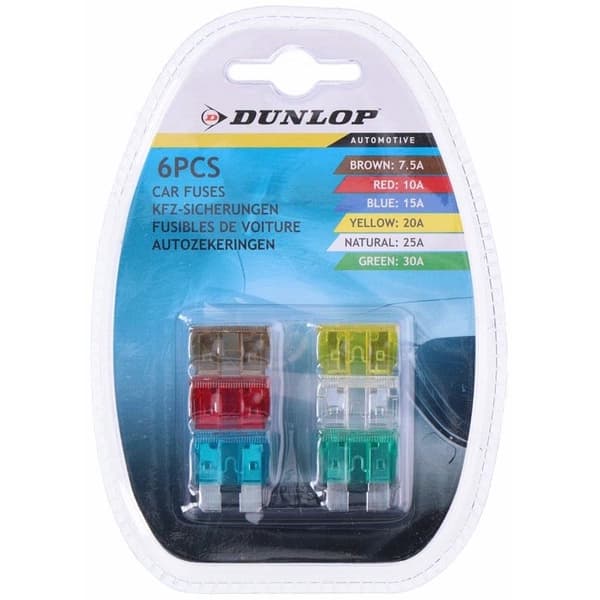 Dunlop - Bilsikringer 6 stk.