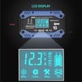 Pikkukuva 2 / 5: Qoltec 52482 Älykäs laturi STD AGM GEL LiFePO4 -akuille | Akkulaturi korjaustoiminnolla | 12-24V | 10A | LCD | 9-vaiheinen lataus