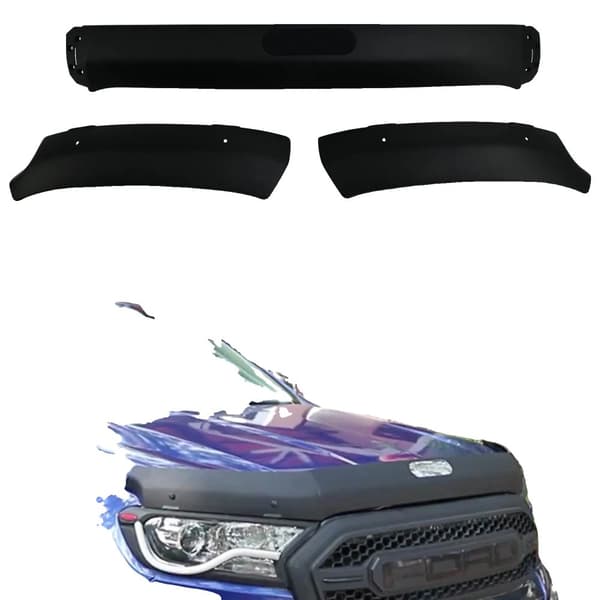 Ford Ranger Wildtrak Motorhjelm Beskyttelse, Stenskærmsbeskytter, Nem Installation,2015-2022