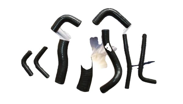 Silicone-letkusetti, korkea lämpötilankestävyys, korkea paineenkestävyys,musta