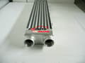 Miniatyrbillede 4 af 4: Aluminium Intercooler, 550x140x80 mm kerne størrelse, universel pasform, effektiv Delta-fin design