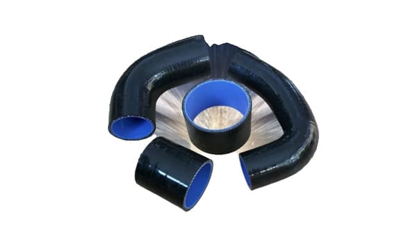 Silicone Radiator Slange, Højtemperaturmodstand, Holdbar Ydeevne,sort
