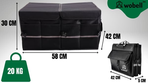 STOR ORGANIZER-VÄSKA FÖR BAGAGERUMMET