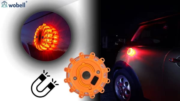 ADVARSELSLAMPE HAVEANE LED-FLARE USB 3 STK.
