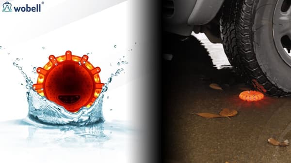 ADVARSELSLAMPE HAVEANE LED-FLARE USB 3 STK.
