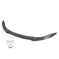 Miniatyrbillede 4 af 4: Front Bumper Splitter, Carbon Fiber Look, Holdbart ABS Materiale, Præcisionspasform til BMW F80 F82 F83