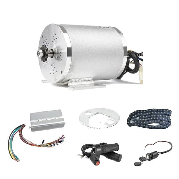 Elektrisk børsteløs motor, 3000W effekt, 72V spænding,72V 3000W Omvendt