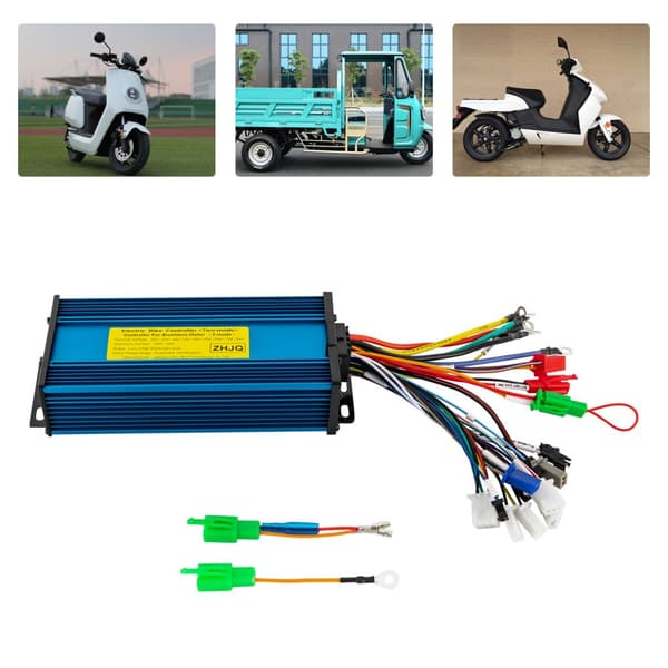 60V Borstlös Motorstyrning, 800-1500W Effektutgång, Vattentålig Design, Förbättrade Säkerhetsfunktioner