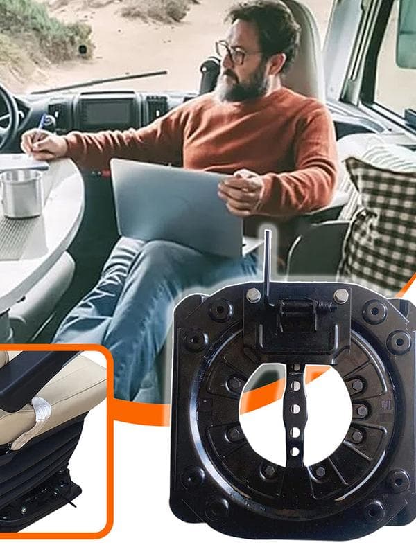 360-graders roterande sitschassi, lämpligt för husbilar, SUV:ar, förbättrad komfort