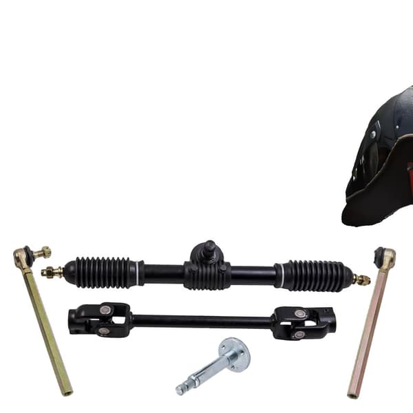 Go-Kart Styrhjulsdelar, Justerbar Axellängd 33-35 tum, Styrstaglängd 9,75-12,5 tum