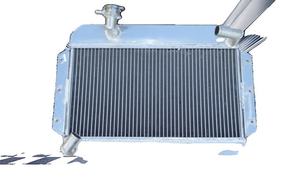 Aluminiumkylare för ROVER MG A MGA, Precisionstillpassning, Effektiv kylning, Hållbar design