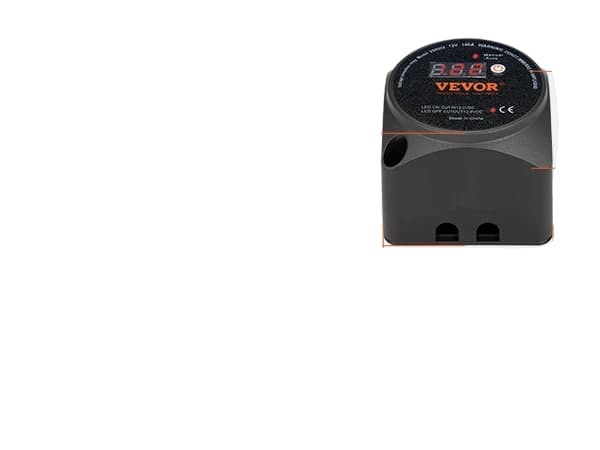 VEVOR Kaksoisakkulaitteen eristyssetti, 12V 140A, 12V/24V 250A,12V 140A