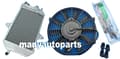 Miniatyrbild 1 av 2: Aluminiumkylare, Förbättrad kylkapacitet, Hållbar konstruktion,radiator med fläkt
