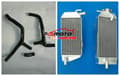 Miniatyrbild 2 av 2: Aluminiumkylare, hållbara silikon slangar, flera färgalternativ,svart