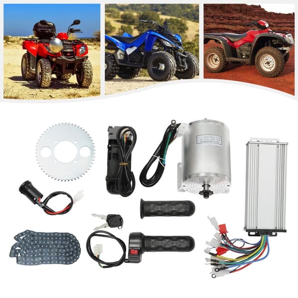 Borstlös Motor Kit, Hög Hastighet 6000rpm, 3000W Effekt, Universell Kompatibilitet