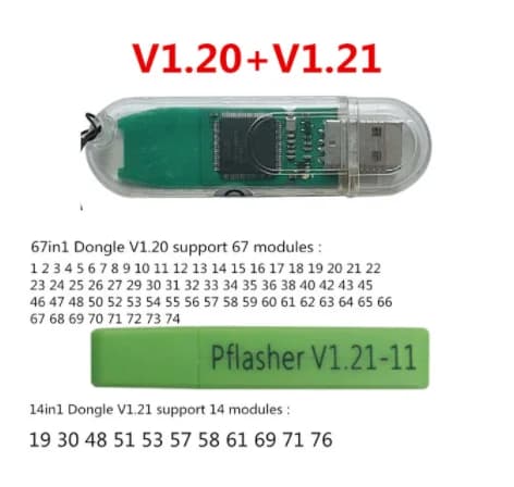 PCM/KTM Flash USB -tikku, 67 moduulia, ECU-ohjelmointityökalu, V121 69 IN 1