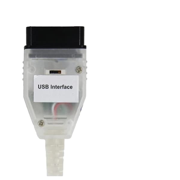 BMW K+DCAN USB -liitäntä, uusin FTDI-siru, yhteensopiva BMW-sarjan kanssa., Valkoinen kytkin