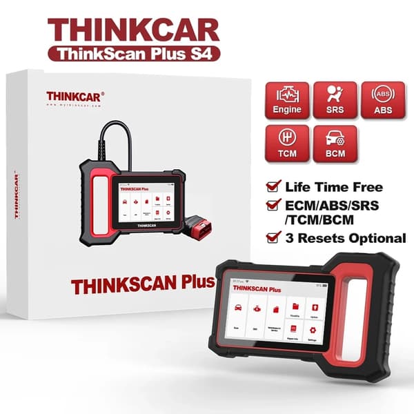OBD2-diagnostiikkatyökalut, vaihteiston diagnoosi, ABS/SRS-diagnoosi, Thinkscan Plus S4