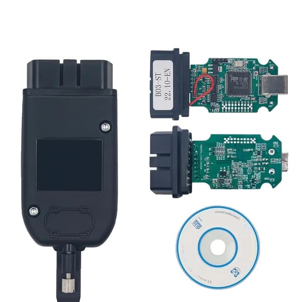 OBD2-stik, STM32F405 chip, ubegrænset understøttelse af VIN-numre, STM32F405, Flersproget