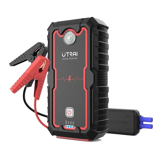 Transportabel bilstartkabler, 2000A/1000A topstrøm, 12000-18000mAh powerbank,JS-en 2000A