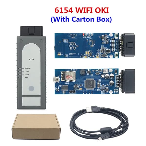 OBD2 Diagnostisk Værktøj, Bluetooth-kompatibelt, Fuldt Chip Support, 6154 WIFI 189