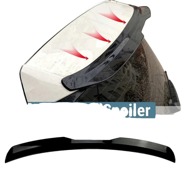 Bilens takspoiler, Förbättrad aerodynamik, Kompatibel med Volkswagen Golf 7 MK75
