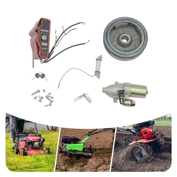 Elektrisk Start Kit, Svinghjul, Startermotor Sæt