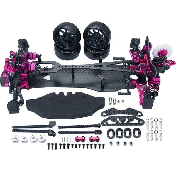 Metalramme chassis, alsidig kompatibilitet, opgraderingspotentiale,C-Sakura D5