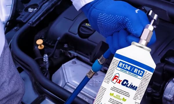 PÅFYLLNINGSSATS FÖR LUFTKONDITIONERING R134A+ ADAPTER