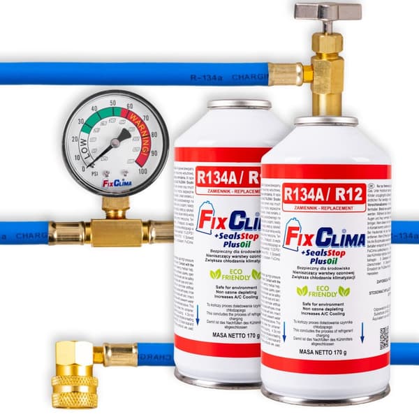 BIL LUFTKONDITIONERINGSSATS GAS R134A + TÄTNING