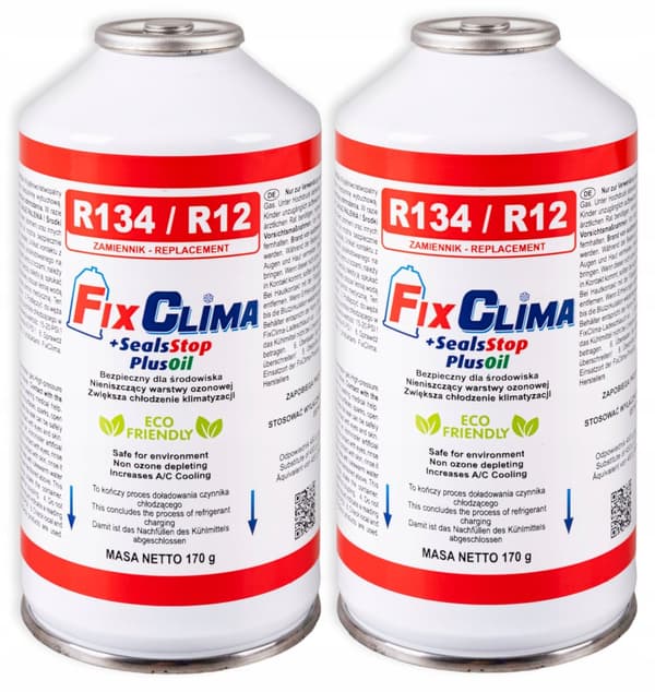 2xILMASTOINNIN TÄYTTÖKAASU R134A TIIVISTE