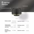 Miniatyrbillede 4 af 9: TPMS-dæktryksmåler med ekstern sensor – til Android-medieenhed