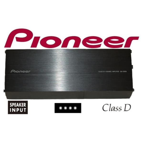 Förstärkare - PIONEER - GM-D1004 - 4 x 100 W - Ultrakompakt - Klass D