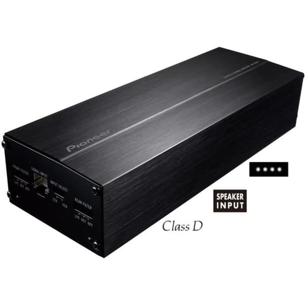 Förstärkare - PIONEER - GM-D1004 - 4 x 100 W - Ultrakompakt - Klass D